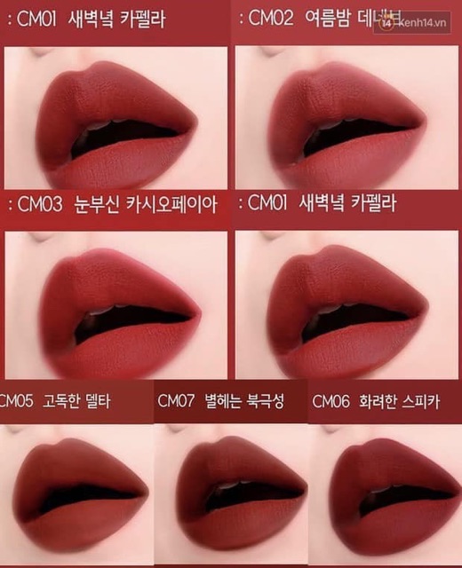 🃏 Son Kem Lì Black Rouge Cream Matt Rouge