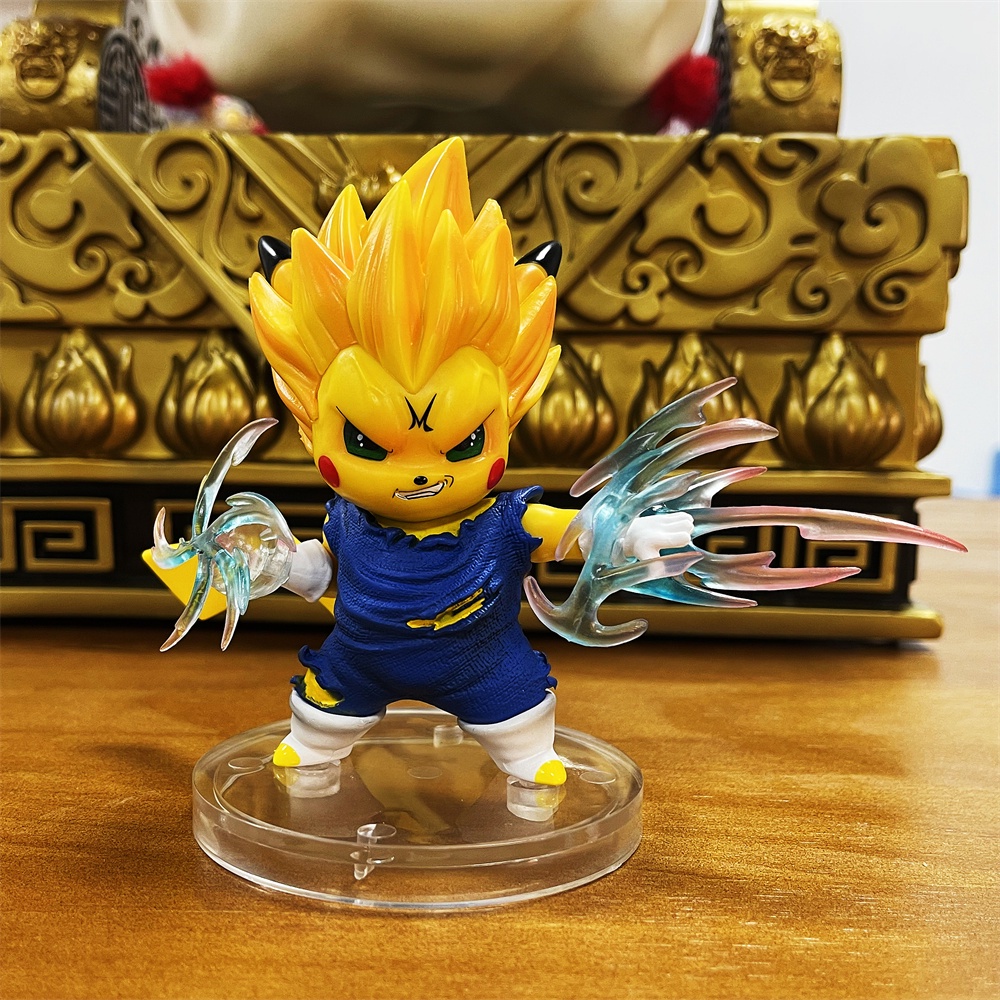 Mô hình pikachu vegeta hàng mới siêu nét ( Dragonball )