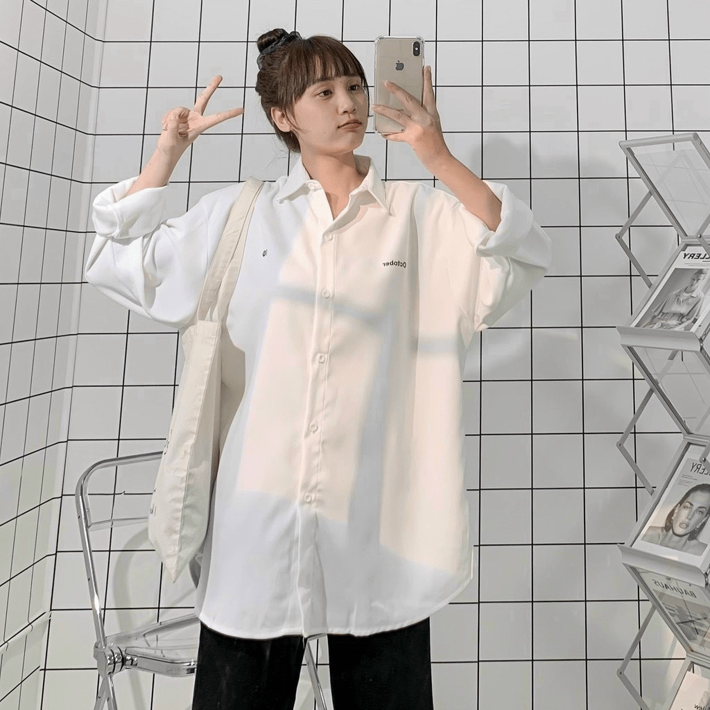 Áo sơ mi áo khoác nhung da lộn phong cách ulzzang thời trang siêu đẹp Yoyo TP9922 [NewUnisex]