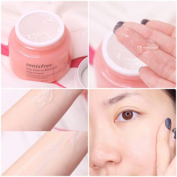 Bộ Dưỡng Da Innisfree Cherry Blossom Cream Duo Set 4 Món