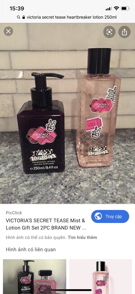 Sữa dưỡng thể hương nước hoa Victoria's Secret Tease Heartbreaker 250ml