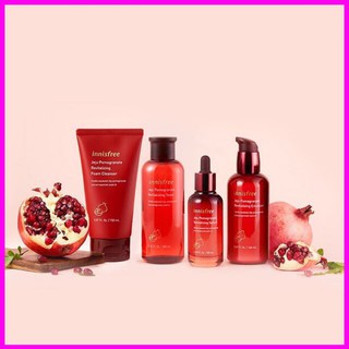 Set Dưỡng Da Innisfree {𝐇𝐀̀𝐍 𝐐𝐔𝐎̂́𝐂} Set Lựu Đỏ Innisfree Jeju Pomegranate Revitalizing Chống Lão Hóa, Sáng Da