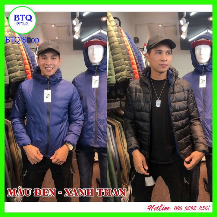 ÁO KHOÁC PHAO LÔNG VŨ SIÊU NHẸ MẶC ĐƯỢC 2 MẶT | BigBuy360 - bigbuy360.vn