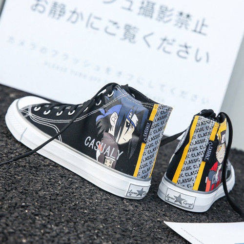 One Piece Breathable Trend Anime All-match Anime Graffiti giày nam | BigBuy360 - bigbuy360.vn