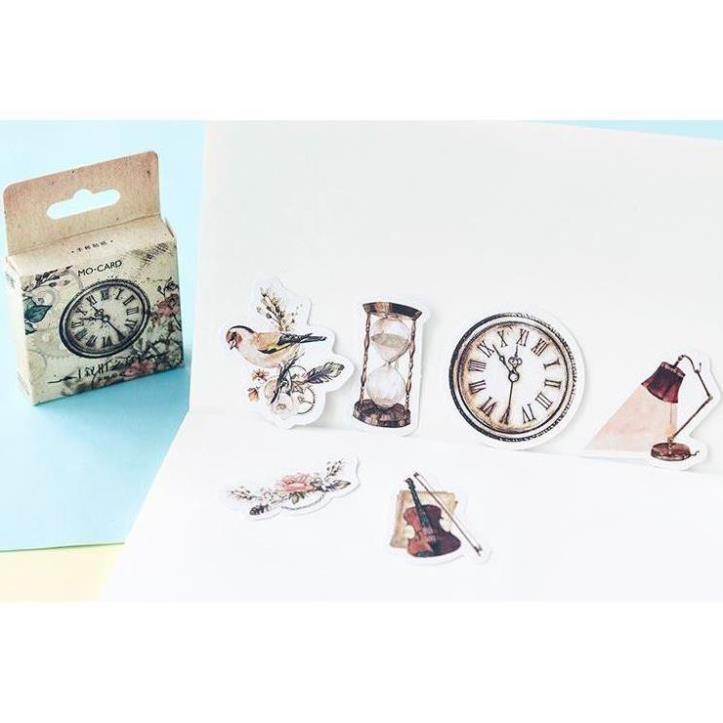 Bộ 46 Sticker Hàn Quốc Kỷ Niệm dán trang trí E15