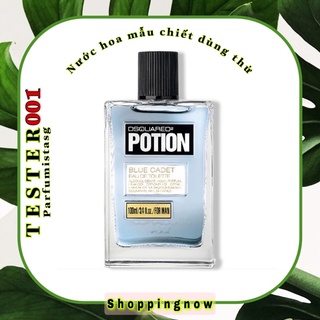 Nước hoa nam potion blue cadet của hãng dsquared² -