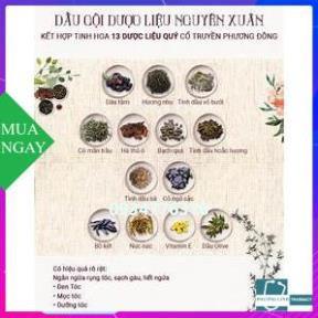 DẦU GỘI DƯỢC LIỆU NGUYÊN XUÂN BỒNG BỀNH 250ML