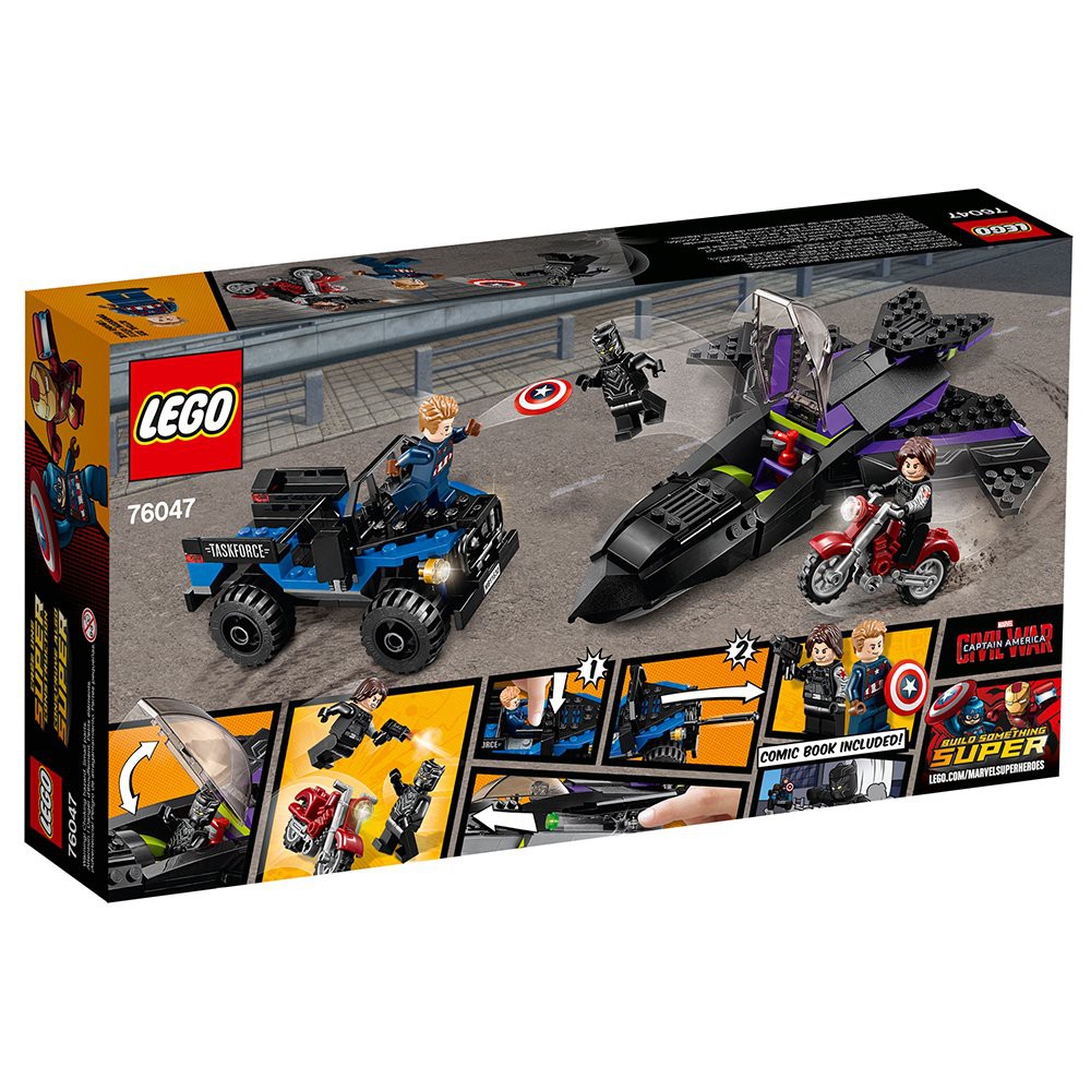 Lego 76047 Marvel Super Heroes Black Panther Pursuit ( hàng có sẵn )