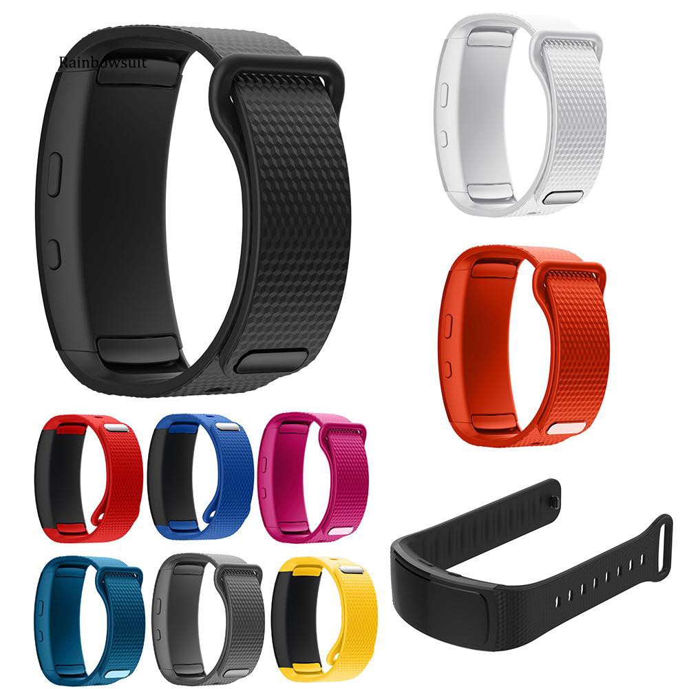 Dây đeo đồng hồ bằng silicone cho Samsung Gear fit2 / R360 / 5 / Pro