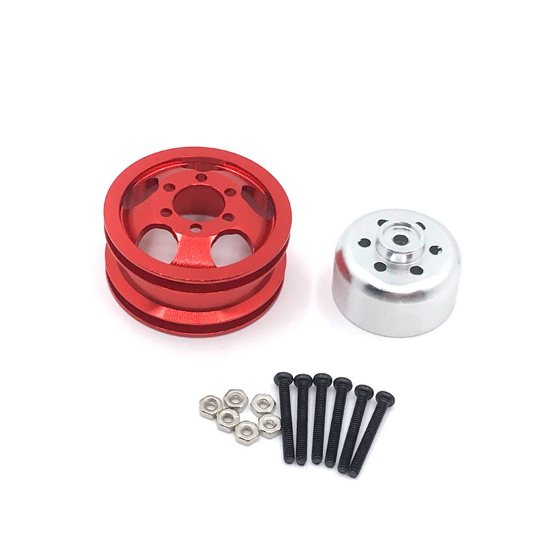 RC Trục Bánh Xe Kim Loại Cho Xe Tải Điều Khiển Từ Xa Wpl C14 C24 B14 4x4 4wd 1 / 16