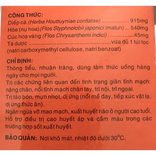 trà Diếp cá RUTON