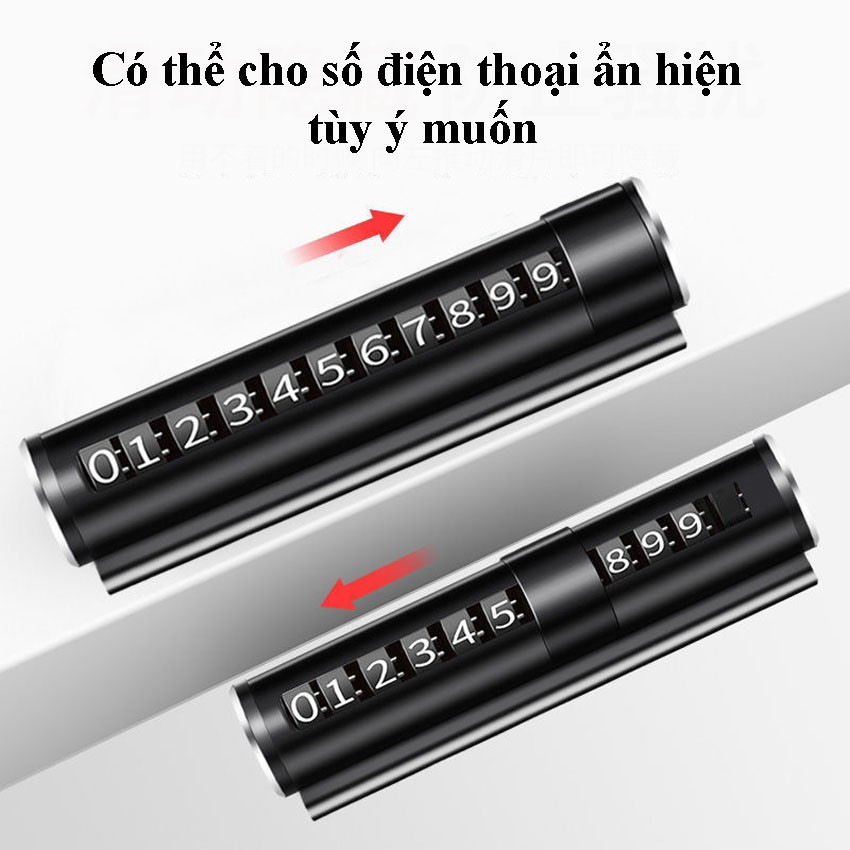 Bảng Số Điện Thoại, Biển Gắn Taplo Khi Đỗ Xe COCA T