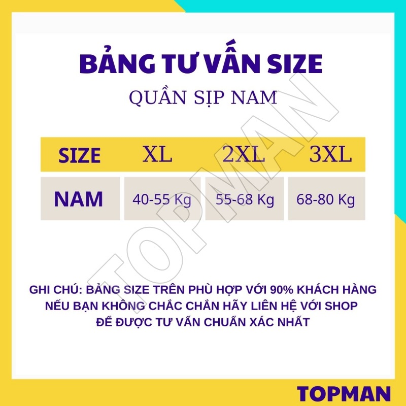 Quần lót nam boxer, quần sịp nam thun lạnh co giãn, thông thoáng, hút mồ hôi không tạo mùi hôi khi mặc cả ngày | Topman