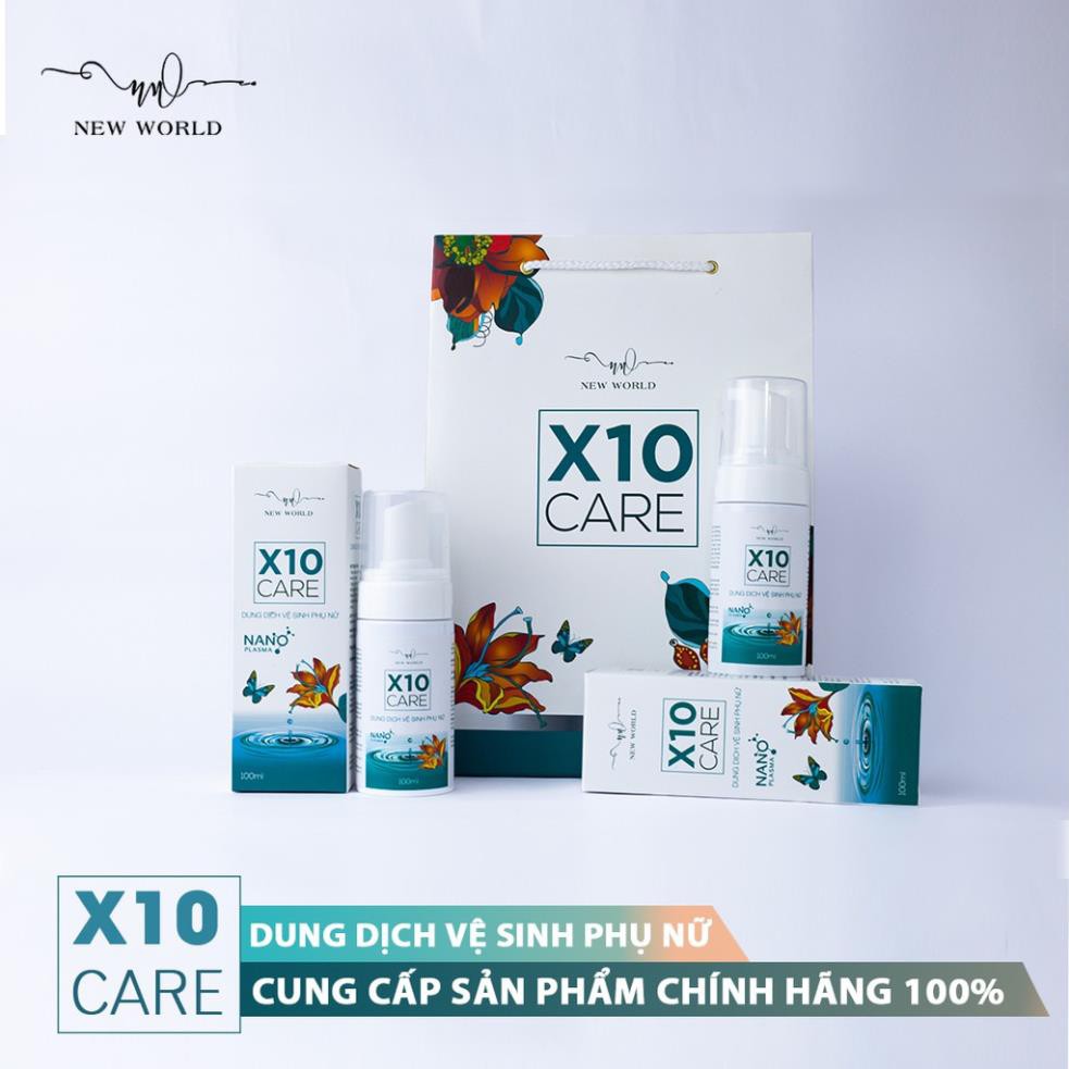 Dung dịch vệ sinh phụ nữ X10 Care 100ml