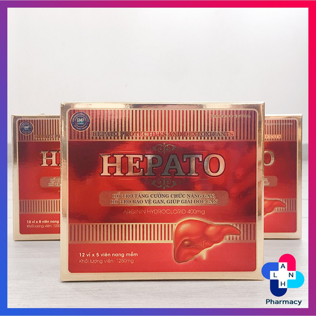 HEPATO - Hỗ trợ tăng cường chức năng gan, hỗ trợ bảo vệ gan, giúp giải độc gan.
