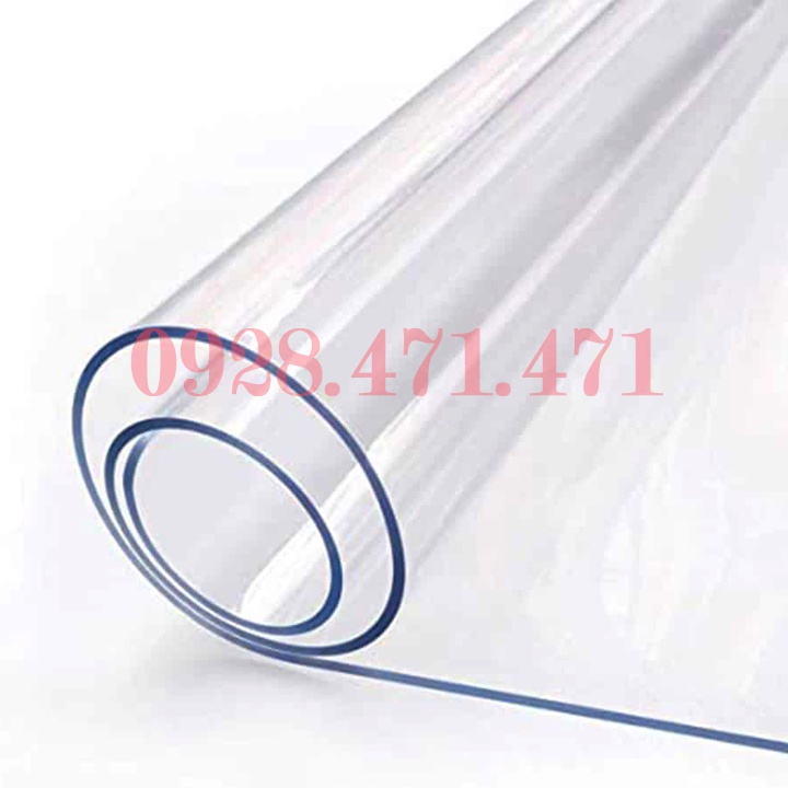 Màng PVC Dày 1,5mm | Nhựa Mềm Trong Suốt | Thảm Sàn PVC Bảo Vệ Sàn Gỗ | Tấm Lót Bàn Ăn Nhựa Mềm