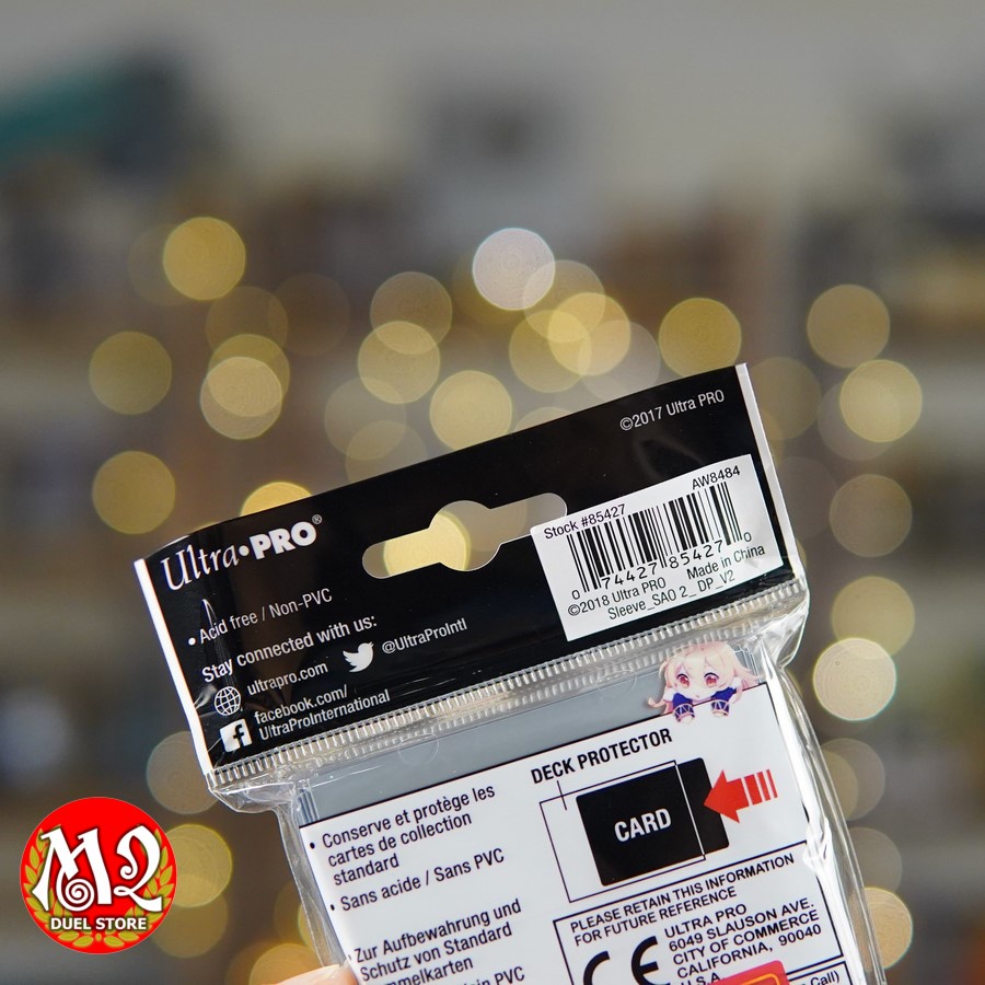 Bọc bài Standard Size Yuuki & Asuna for Sword Art Online II - 65 cái - 66x91 mm - Chính hãng Ultra PRO USA