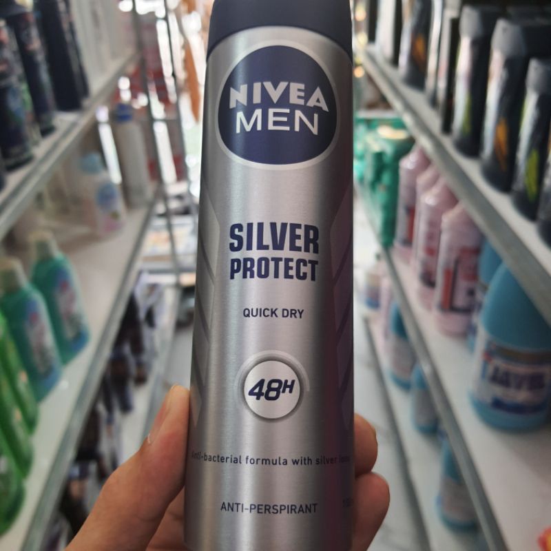 Lăn khử mùi nivea men Phân tử Bạc 150ml