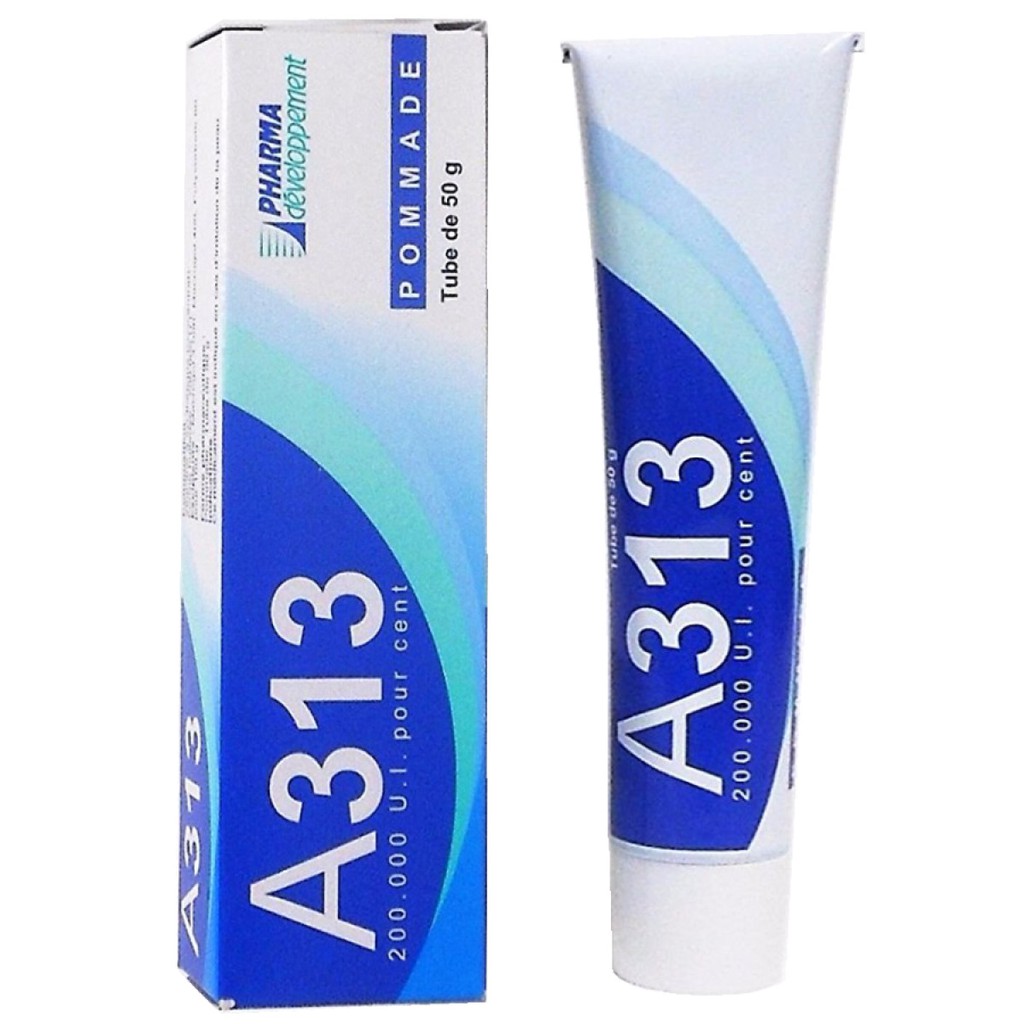 A313 Retinol nội địa Pháp - Kem A313 Pommade Retinol Cream Ngừa Mụn, Chống Lão Hóa, Giảm Nếp Nhăn 50g