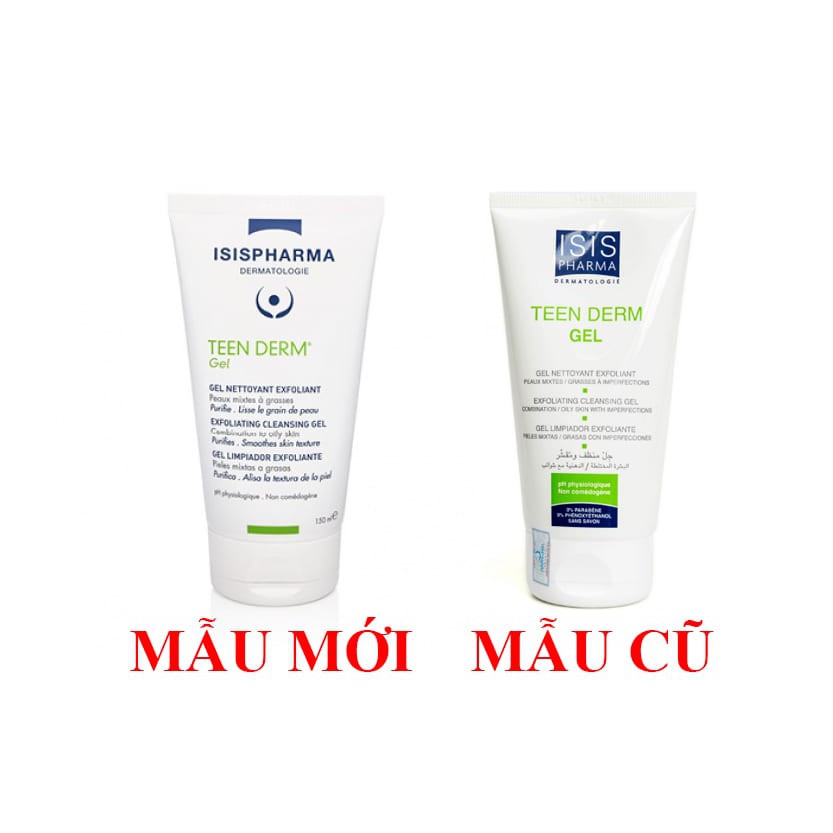 Gel Rửa Mặt Isis Pharma Teen Derm Gel 150ml