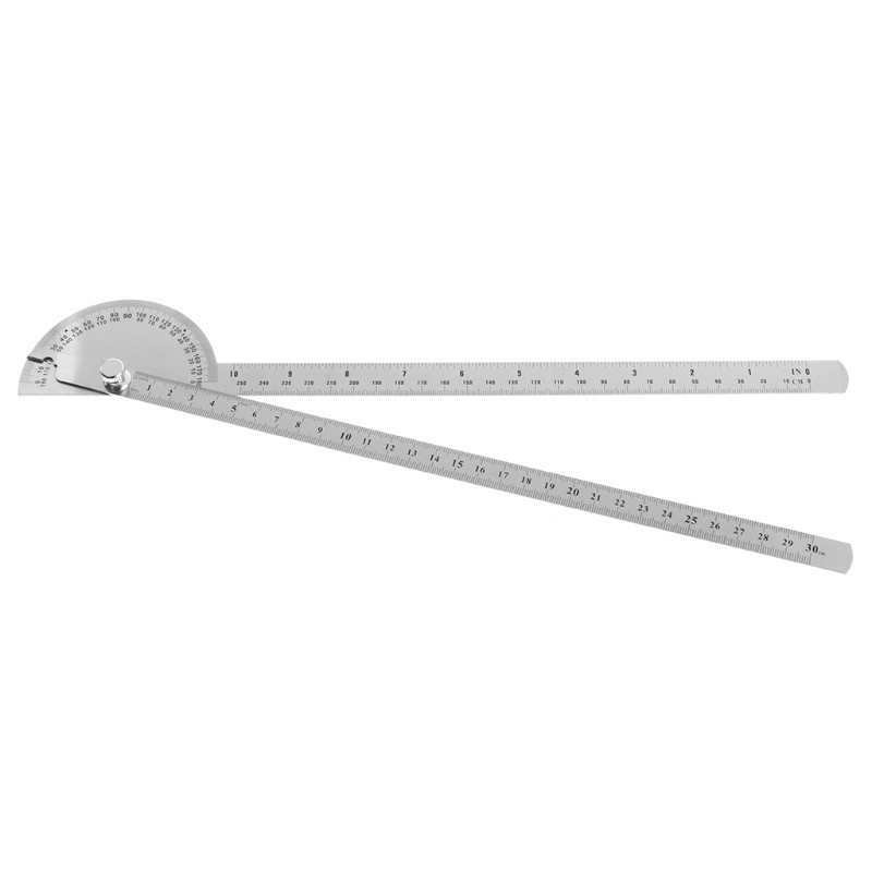 Thước đo góc 180 độ bằng thép không gỉ