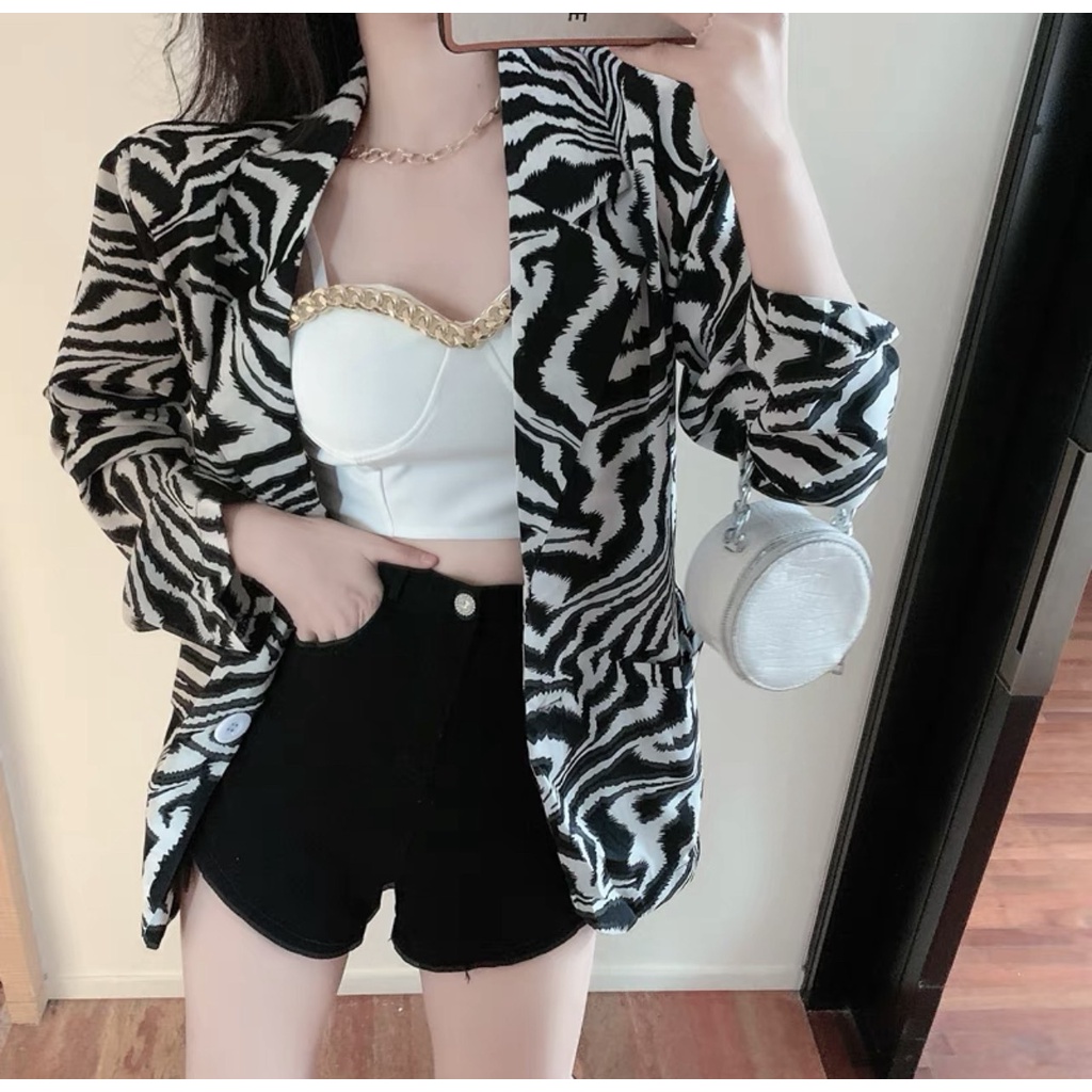 Áo hai dây thiết kế cúp ngực trơn màu, dáng corset, vải thun borip dày mịn mút ngực dày TV23321 mới