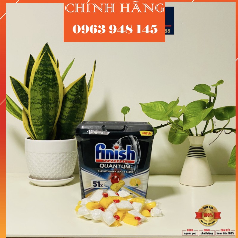 Viên rửa bát Finish All in 1 bán lẻ 1 viên