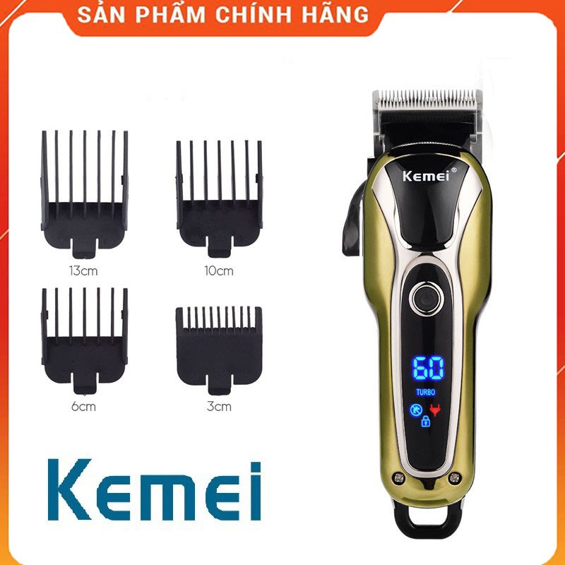 Tông Đơ Cắt Tóc Kemei 1990 Cao Cấp Chuyên Nghiệp  - Đã Mài Chuốt Lưỡi - Bảo Hành 12 Tháng - Lỗi 1 Đổi 1