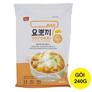 BÁNH GẠO TOKBOKKI YOPOKKI PHÔ MAI GÓI 240G-tok