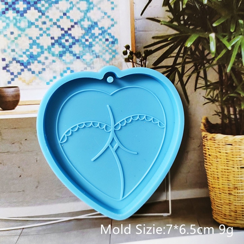 Khuôn Silicone Làm Mặt Vòng cổ / Bông Tai DIY