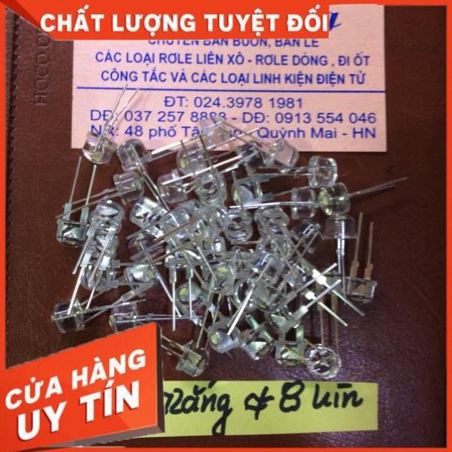 [Shop Uy Tín] Led trắng &8 lùn giá 50 chiếc [FreeShip]