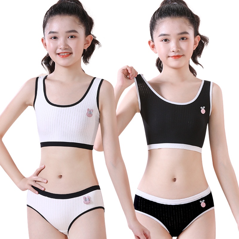 Áo lót vải cotton Cho Bé Gái Từ 12-13 Tuổi