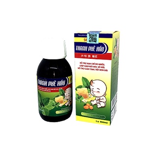  Siro ho Thanh Phế Hầu  chai 100ml   hộp 30 gói x 5ml  