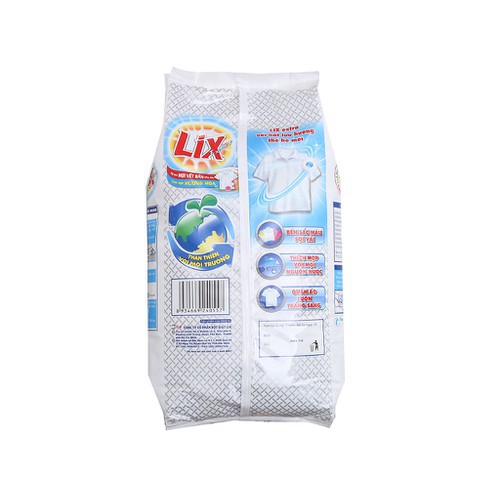 Mua Bột giặt Lix hương hoa 6 kg tặng nước rửa chén lix hương chanh 1.5 kg