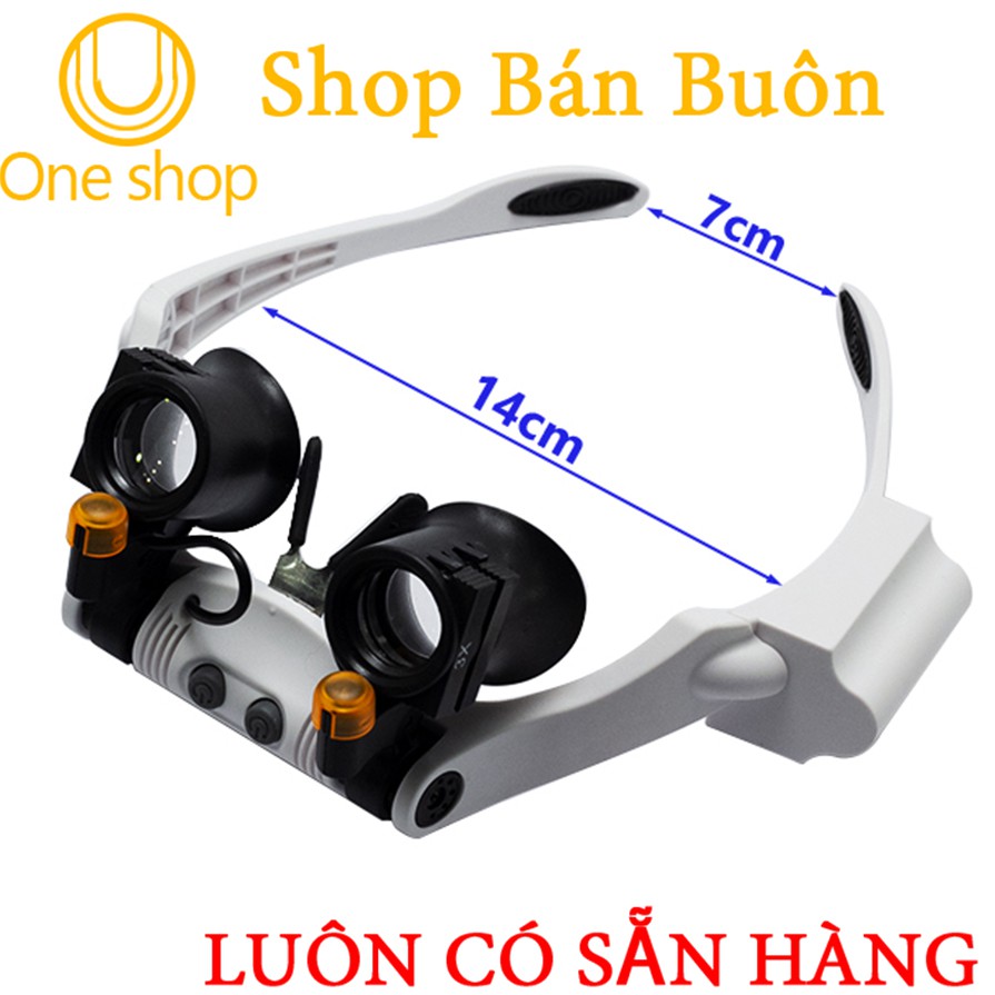Kính Lúp Đeo Trực Tiếp 32225-21SX Có Led Có Thể Điều Chỉnh Độ Phóng