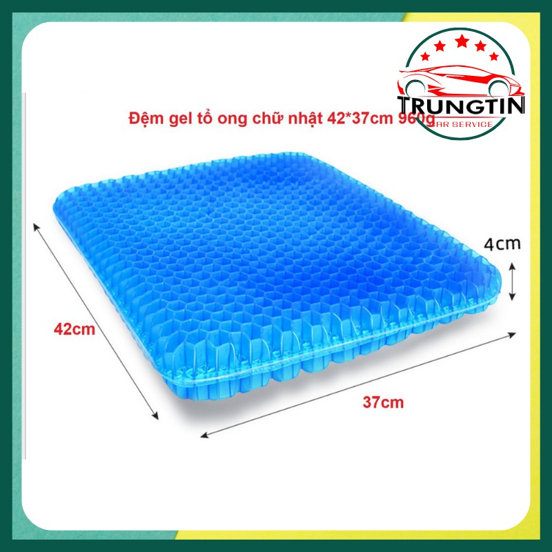 Đệm Gel silicon tổ ông  Lót Ghế Văn Phòng, Lót yên xe  ô tô xe hơi  Thoáng Khí Siêu êm.