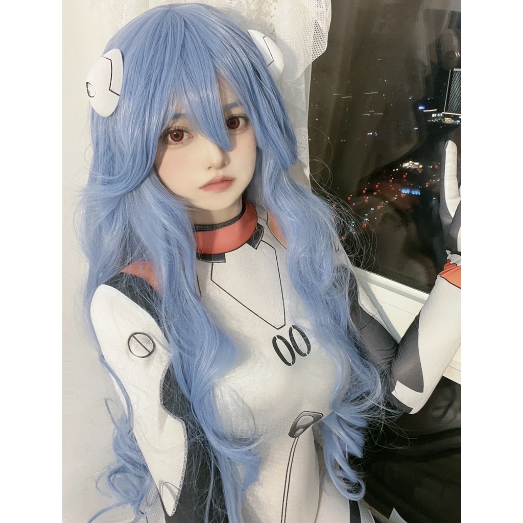 Tóc Giả Cosplay Nhân Vật Asuka Langley Soryu Rei Ayanami Kaworu Nagisa