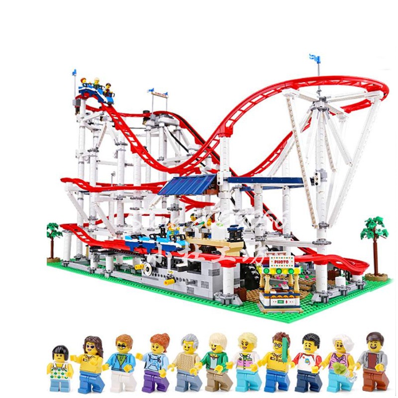 Đồ chơi Lắp ghép Mô hình Rollere Funny Model Coaster 65688 Tàu lượn trên cao Quà cho các bé trai
