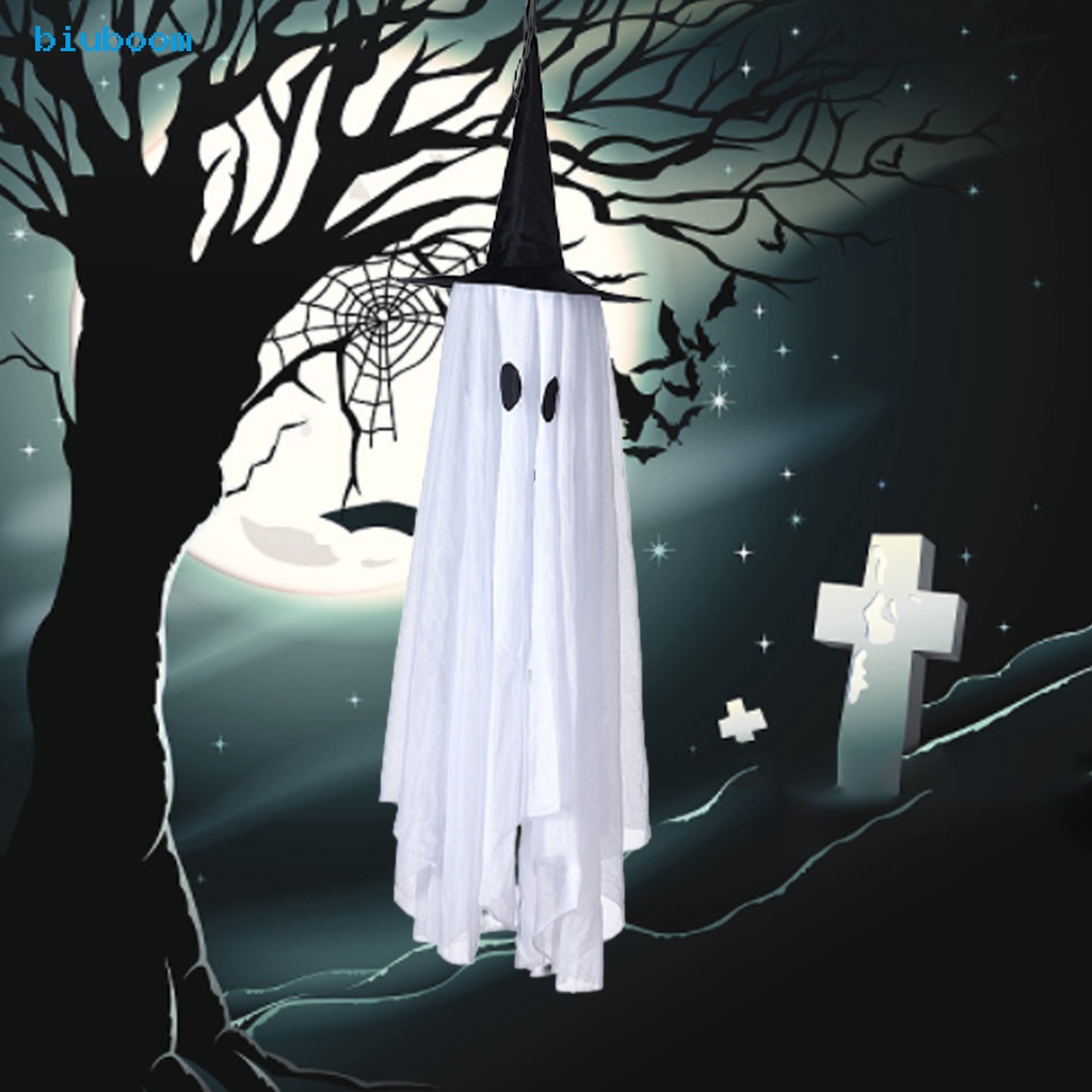 Phụ Kiện Treo Trang Trí Halloween Hình Ma / Quả Cam / Phù Thủy Độc Đáo