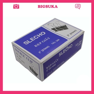 Kẹp bướm giấy Slecho 51mm kim loại BIGSUKA