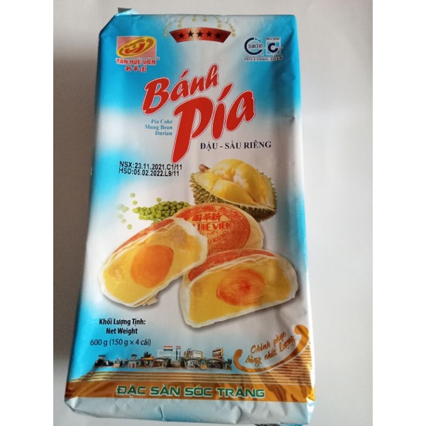Bánh pía 5 sao Tân Huê Viên gói 600g