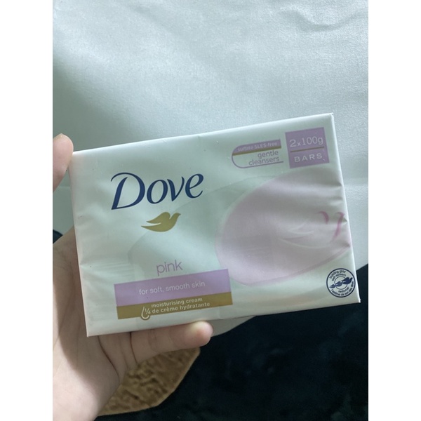Combo 2 cục Xà bông cục Dove Rose - MADE IN EU