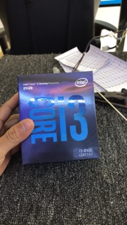 Chíp intel i3 8100 box