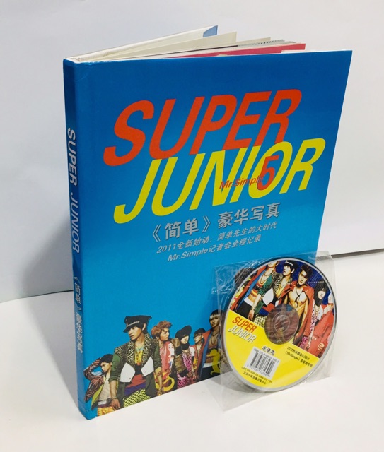 Superjunior photobook ảnh kpop loại dày 300k giảm còn 170k