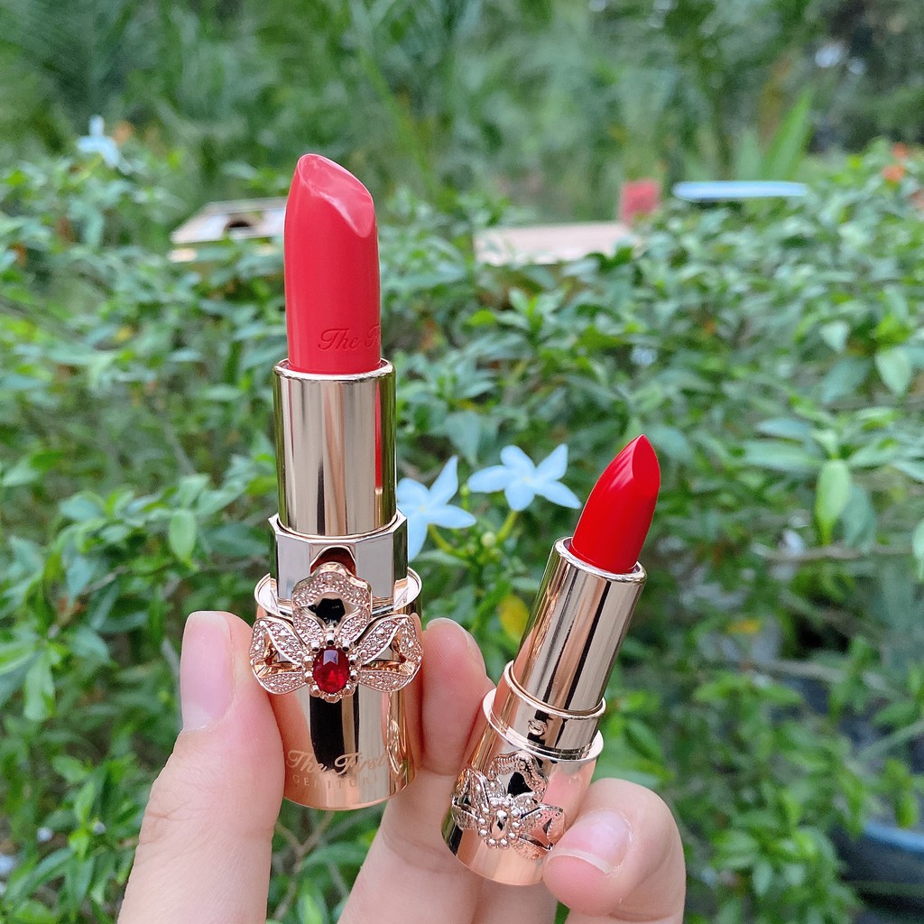 Set son OHUI The First màu hồng cam tặng mini Red - Chính hãng LG Hàn Quốc