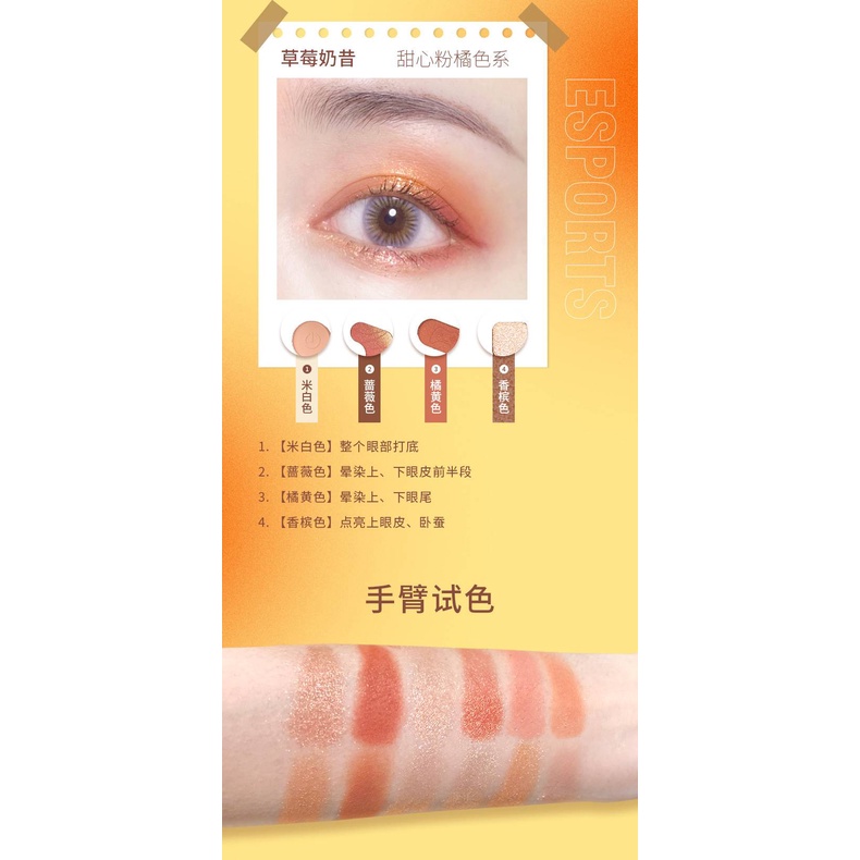 [Hàng mới về] Bảng Phấn Mắt Insiti 12 Màu Lì Lâu Trôi Chống Thấm Nước | BigBuy360 - bigbuy360.vn