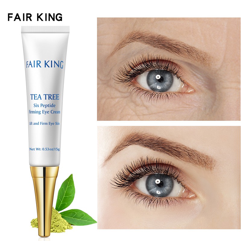 Kem dưỡng da mắt FAIR KING Six Peptide chống nếp nhăn lão hóa loại bỏ quầng thâm bọng mắt dưỡng ẩm làm trắng da 15g