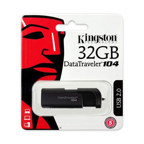 Ổ cứng di động USB Kingston 32GB Chính Hãng bảo hành 5 Năm có sẵn Windows 10  hoặc Boot