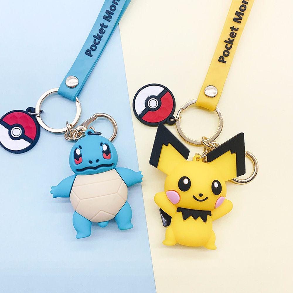 LANFY Móc Khóa Hình PIKACHU Xinh Xắn Dễ Thương
