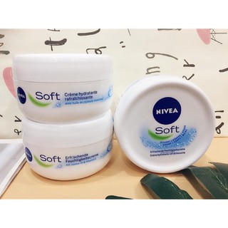 [HÀNG ĐỨC] Kem dưỡng ẩm NIVEA SOFT 200ml